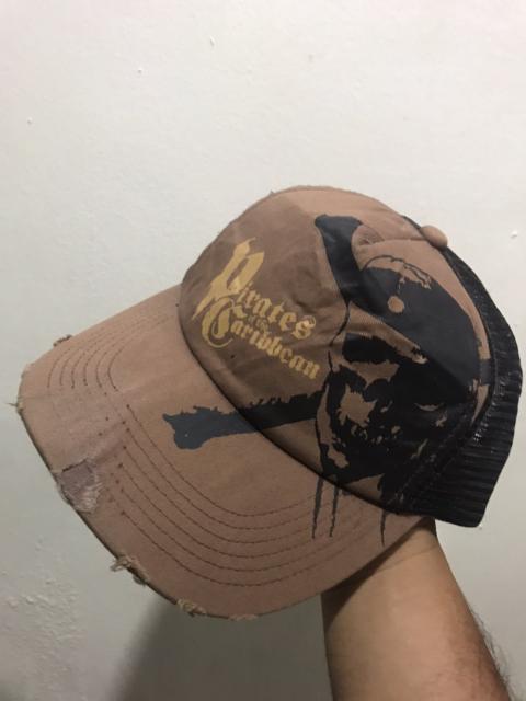Other Designers Disney - 🔥Vintage🔥 Distressed Pirates Of The Caribbean Trucked Hat