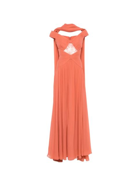 ELIE SAAB Elie Saab Lace-insert Gown