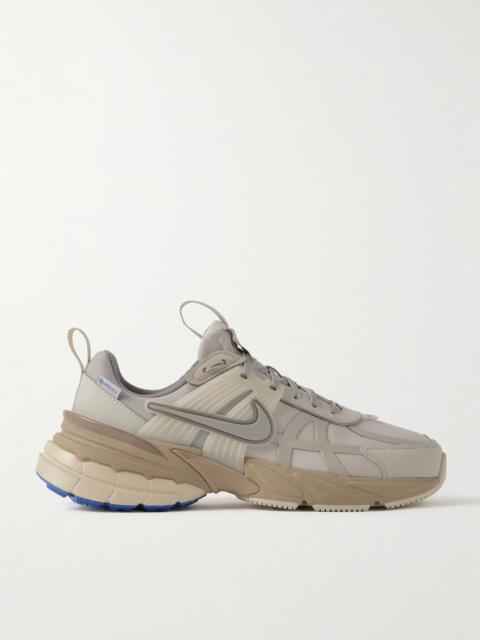 Nike V2k Run Rubber And Leather-trimmed Gore-tex Sneakers