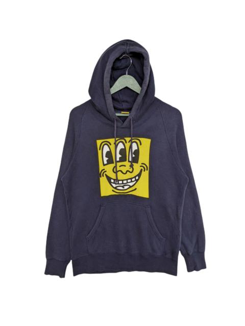 Other Designers Uniqlo - uniqlo Keith Haring Face Hoodie