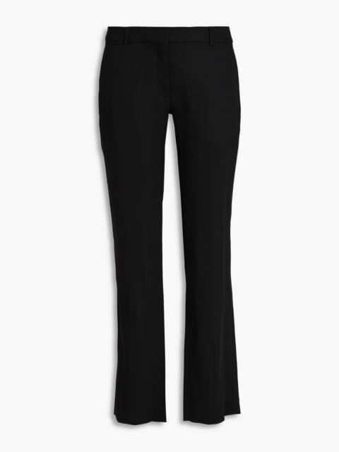 Acne Studios Wool-blend crepe straight-leg pants