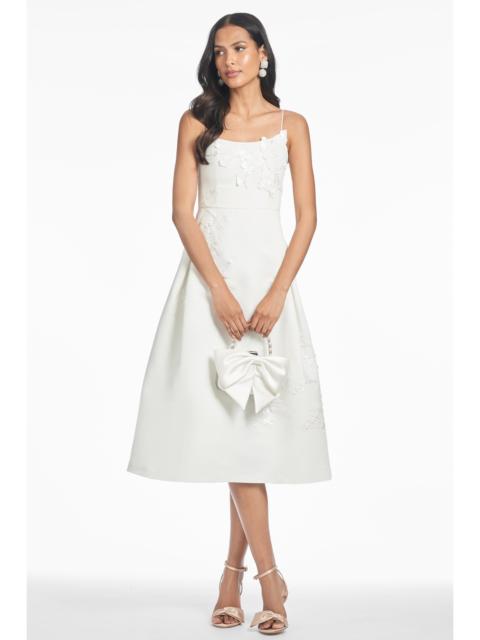 SACHIN & BABI EMBELLISHED AUDRA DRESS - IVORY