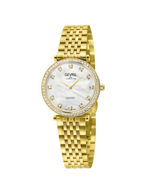 Other Designers Gevril Atelier 57 Mother of Pearl Dial Ladies Watch 15221BD