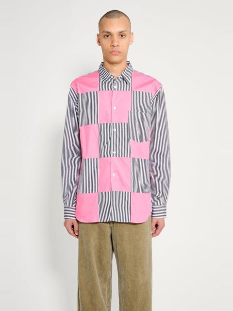 COMME DES GARÇONS HOMME PLUS SHIRT WHITE / BLACK / PINK