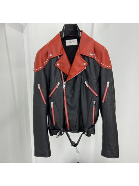 CELINE Celine Leather Jacket in Medium