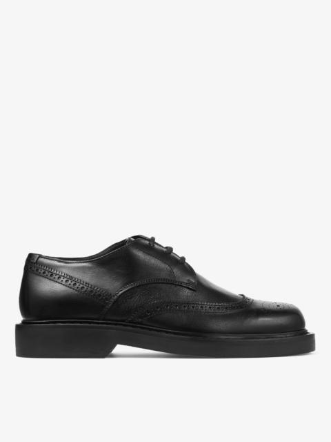 JIMMY CHOO Rowan Brogue Derby
Black Vintage Leather Loafer