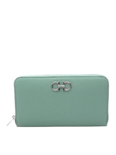 FERRAGAMO Ferragamo Gancini Detailed Zip Wallet