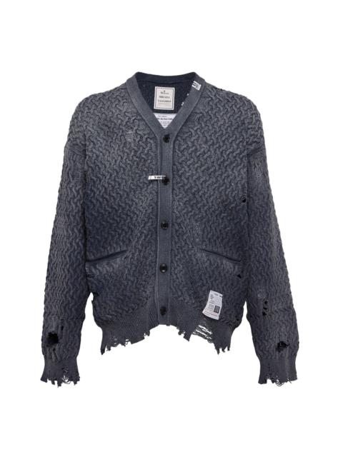 Sun Faded Knit Cardigan