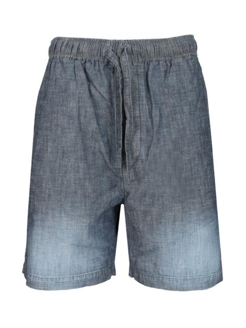 Loewe Loewe Men Délavé Chambray Shorts