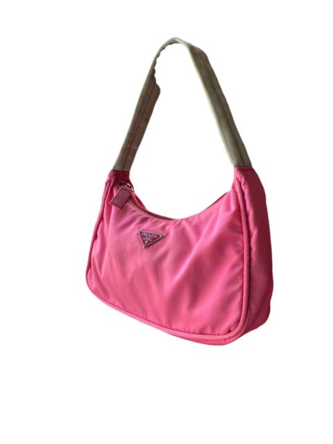 Prada mini hobo nylon dinner bag