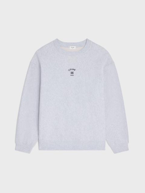 CELINE sweatshirt IN cotton fleece