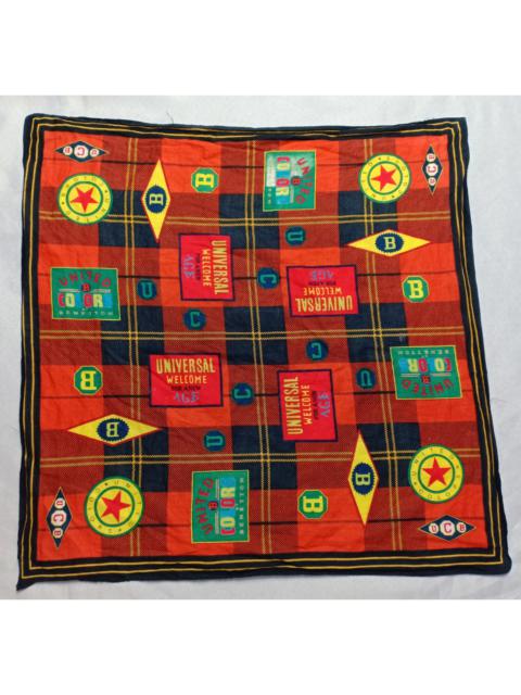 Other Designers Vintage - United Colors Of Benetton Bandana Pocket Square Scarf