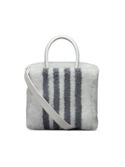 Thom Browne shearling stripe tote bag
