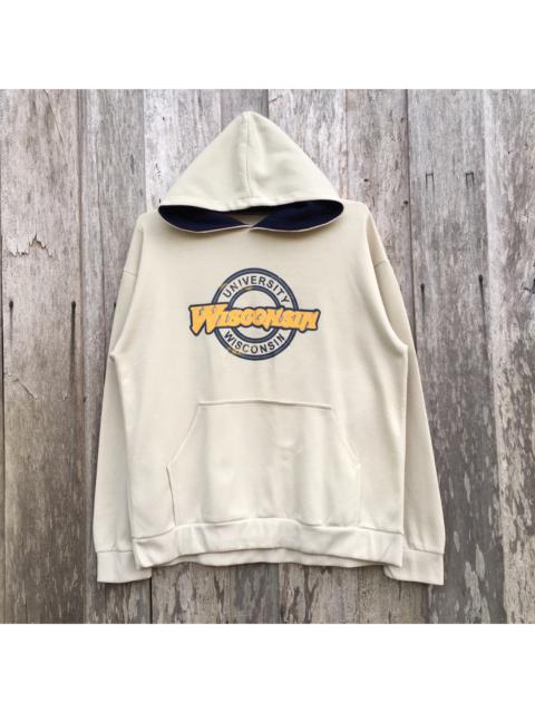 Other Designers Vintage - Vintage University Of Wisconsin Hoodie Big Logo