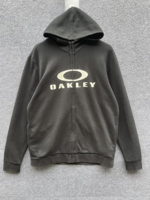 OAKLEY OAKLEY AUTHENTIC SPELLOUT ZIPPER HOODIE JACKET 