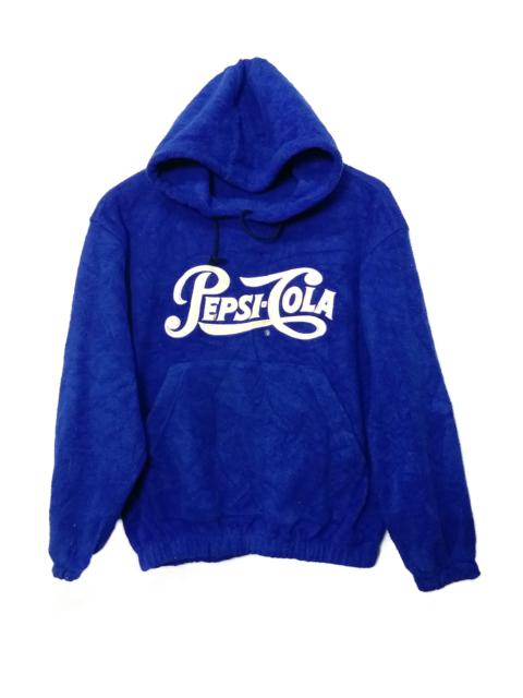 Other Designers SALE💥Blue Fleece Sweatshirt Hooded by Pepsi Cola Size M