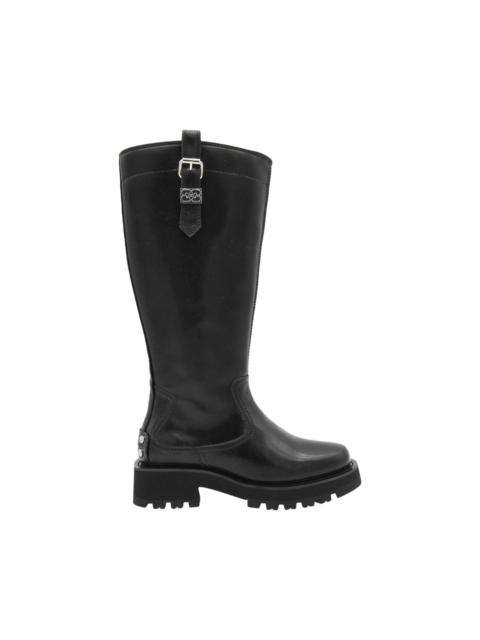 GANNI Black Boots