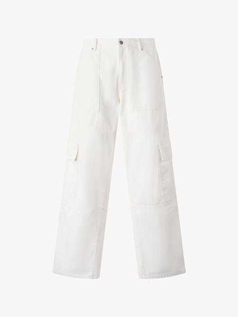 Roberto Cavalli Python-Print Pants With Pockets