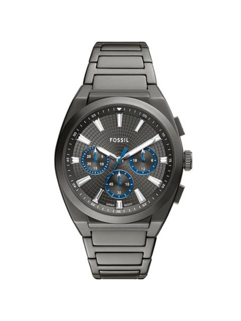 Other Designers Fossil Everett Chronograph Quartz Grey Dial Men's Watch FS6107