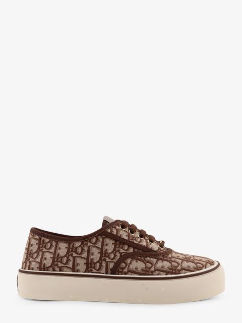 Dior Dior Saltwind Canvas Sneakers With Dior Oblique Embroidery