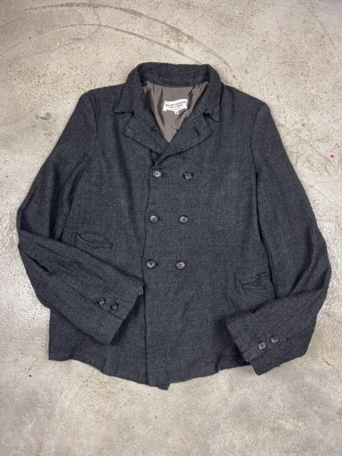 Comme Des Garçons Black wool comme des garcons light blazer jacket