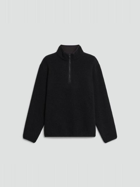 Theory Quarter-Zip Sweatshirt in Dynamic Wool