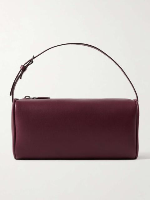 '90s leather tote Burgundy