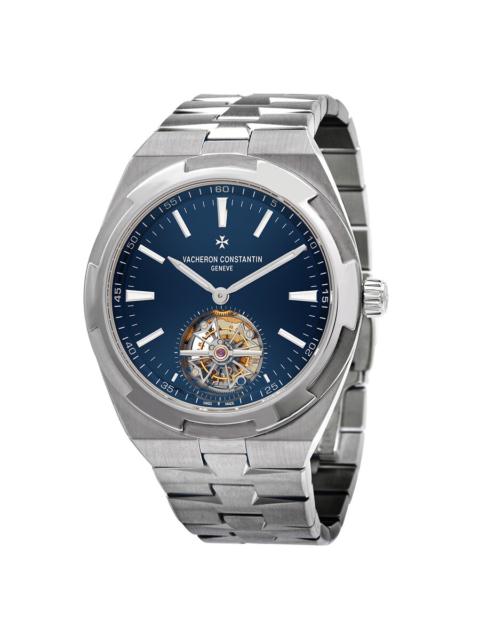Vacheron Constantin Vacheron Constantin Overseas Tourbillon Automatic Blue Dial Men's Watch 6000V/110A-B544