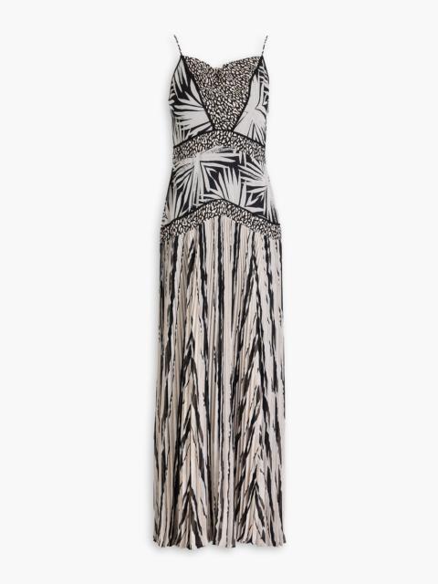 DIANE VON FURSTENBERG Lissie printed chiffon maxi dress