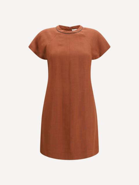 Brunello Cucinelli Midi linen Dress