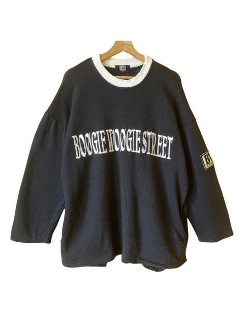 Other Designers Japanese Brand - Boogie Woogie Street Crewneck Sweater Size XL