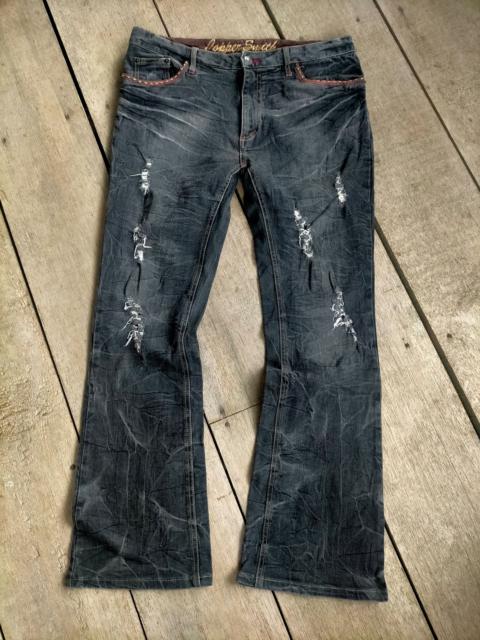 Other Designers If Six Was Nine - 🔥 Flare 🔥 Insane Mudwash Distressed Jeans