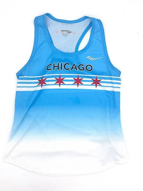 Saucony Saucony Stopwatch Singlet - Chicago 2024