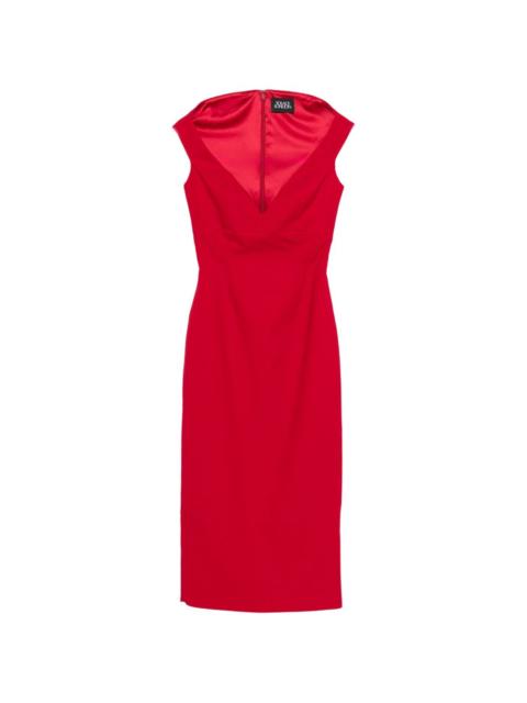 SOLACE LONDON Solace London Women Monica Midi Dress