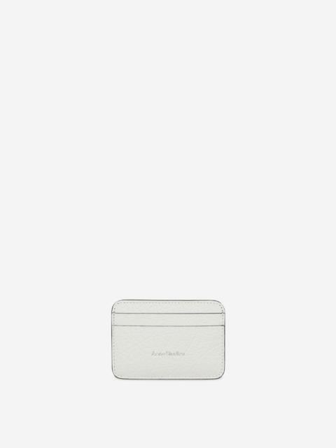 Acne Studios LEATHER LOGO CARD HOLDER