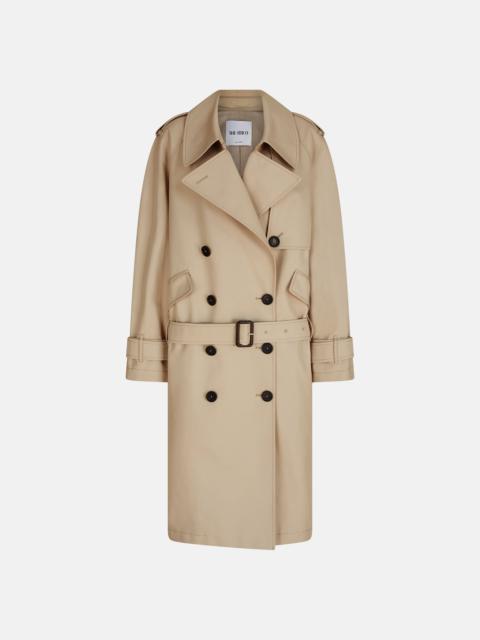 THE ATTICO BEIGE TRENCH