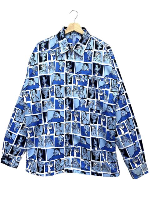 Other Designers 🔥DOPE!💥90’s Y2k FUBU Full Print Long Sleeve JNCO Style