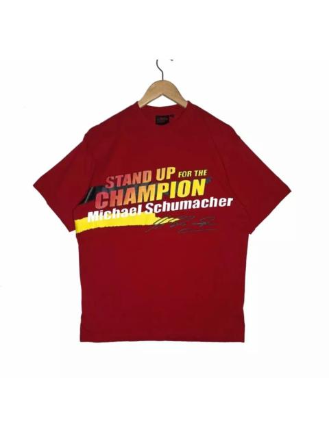 Other Designers Vintage - F1 Michael Schumacer Tshirt formula one tshirt