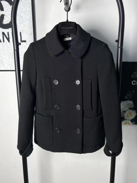 Miu Miu Miu Miu Black Wool Jacket