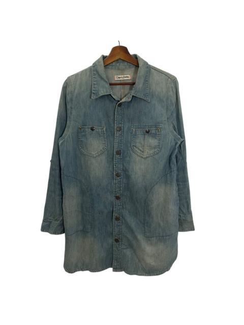 Other Designers Designer - Vintage Cepo Denim By Union Made Denim Jacket