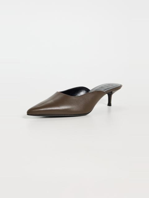 STAUD Sebastian Kitten Heel Mules
