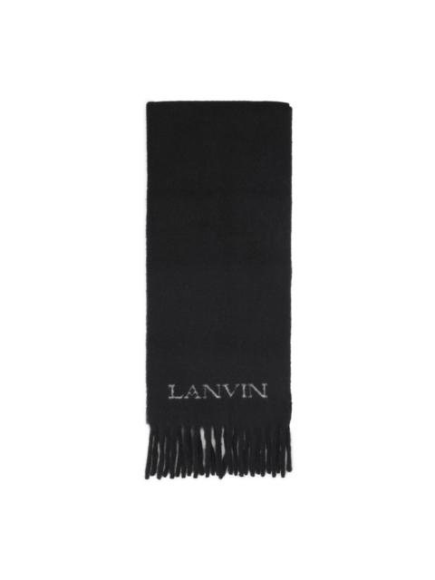 Lanvin Lanvin Woven Alpaca Scarf Men