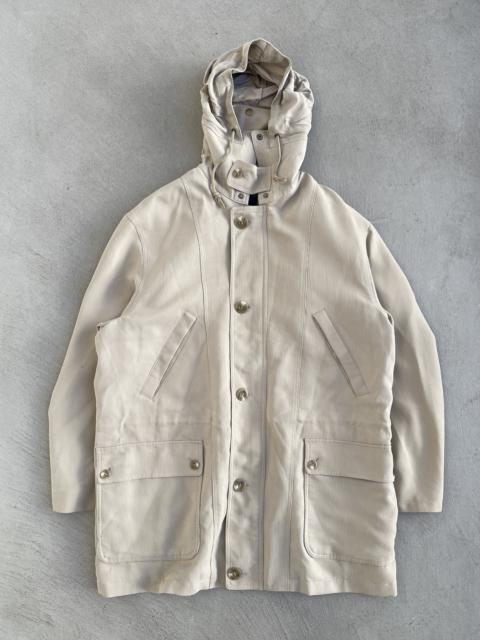 STEAL! 1990s Balenciaga Made in Japan Hooded Trench Coat (L)