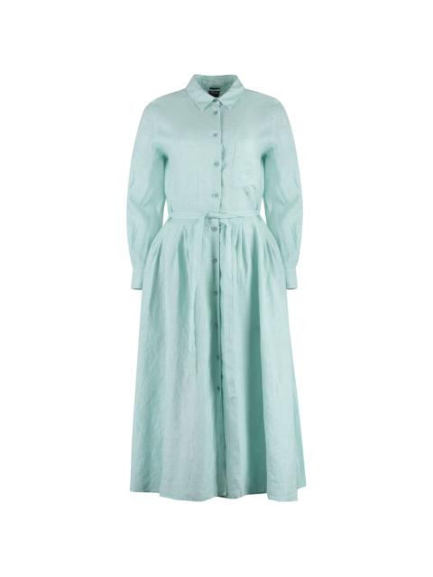 long sleeve shirt dress