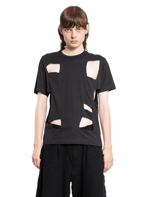 Panelled-Cut-Out-T-Shirt