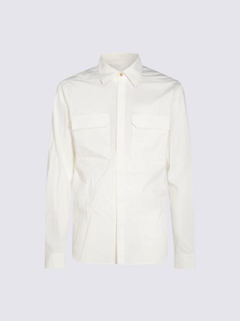 Rick Owens White Cotton Shirt