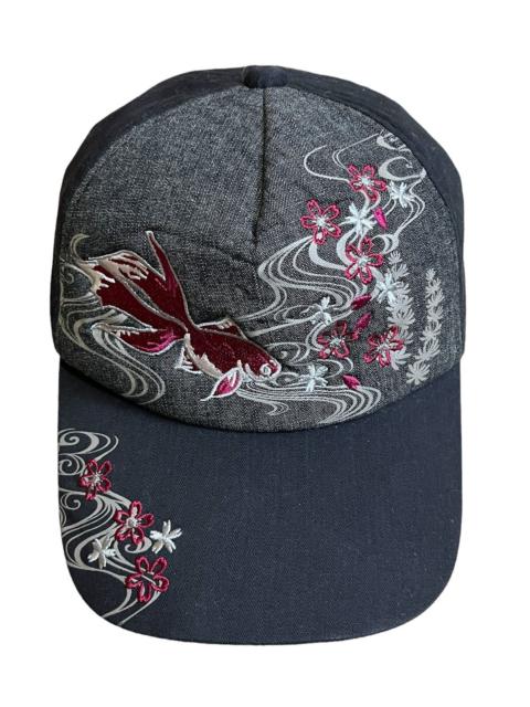 Other Designers Japanese Brand - NICE🔥JAPANESE SUKAJAN GOLD FISH ELIMENT EMBROIDERY HAT/CAP