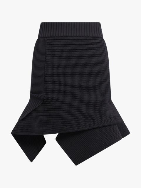 sacai KNIT SKIRT | BLACK