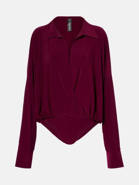 NORMA KAMALI Crêpe bodysuit