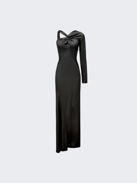 Victoria Beckham One Shoulder Gown Black